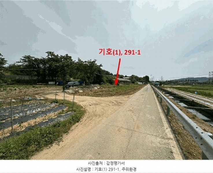 2025타경41863 경기도 평택시 팽성읍 신대리 291-1 농지 경매 이미지