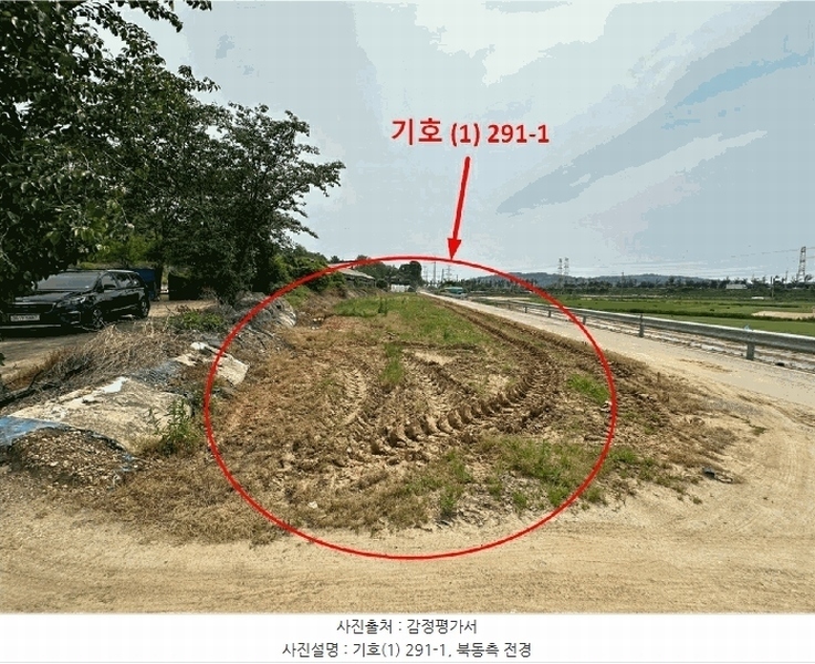 2025타경41863 경기도 평택시 팽성읍 신대리 291-1 농지 경매 이미지