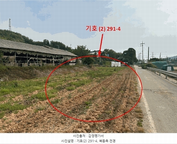 2025타경41863 경기도 평택시 팽성읍 신대리 291-1 농지 경매 이미지