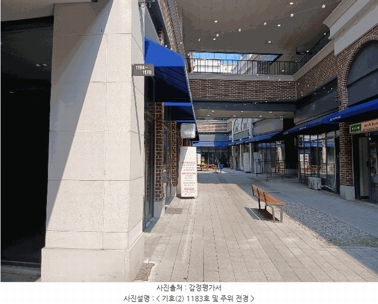2025타경41896 경기도 평택시 비전5로 10, 평택가로수길센트럴돔 1층 1183호 근린상가 경매 이미지
