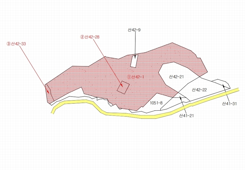 2025타경10174 경상북도 영주시 평은면 금광리 산42-1 임야 경매 이미지