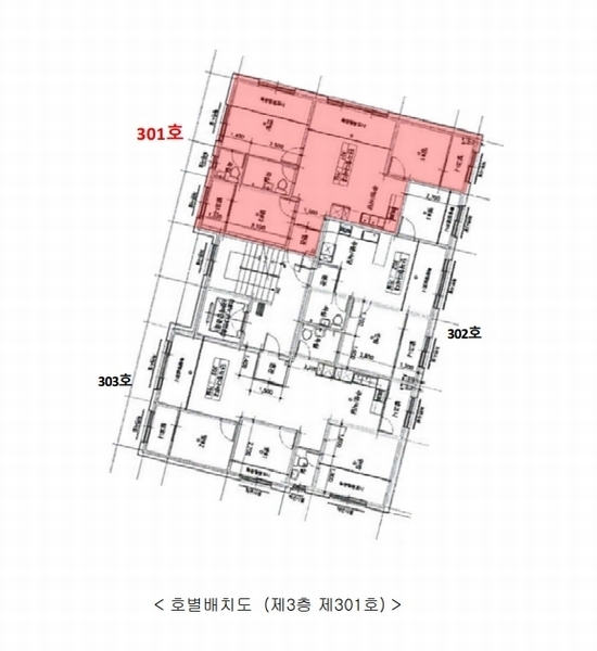 2025타경40309 경기도 평택시 탄현로351번길 60, 오르빌 3층 301호 다세대(빌라)[공급18평형] 경매 이미지