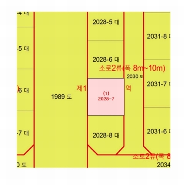 2025타경40934 경기도 평택시 고덕동 2028-7 대지 경매 이미지