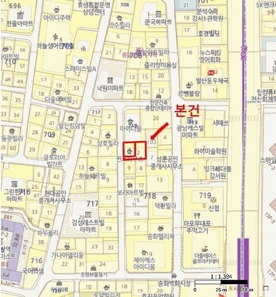 2025타경10338 서울특별시 강서구 강서로 279-31, 퀸즈하우스 1동 5층 502호 다세대(빌라)[공급9평형] 경매 이미지