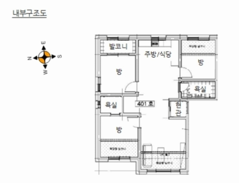 2024타경42131 경기도 평택시 오좌동길 20-22, 퍼스트플레이스 1동 4층 401호 다세대(빌라)[공급24평형] 경매 이미지