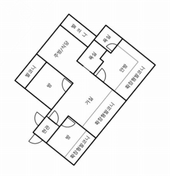 2024타경56130 경기도 안성시 공도읍 산책길 33, 산에들에 1동 5층 502호 다세대(빌라)[공급19평형] 경매 이미지