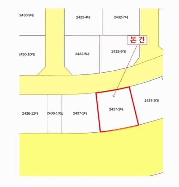 2025타경486 경기도 평택시 고덕동 2437-2 대지 경매 이미지