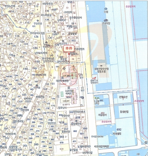 2025타경670 부산광역시 서구 충무대로 185, 대진타워맨션 3층 303호 아파트[공급36평형] 경매 이미지