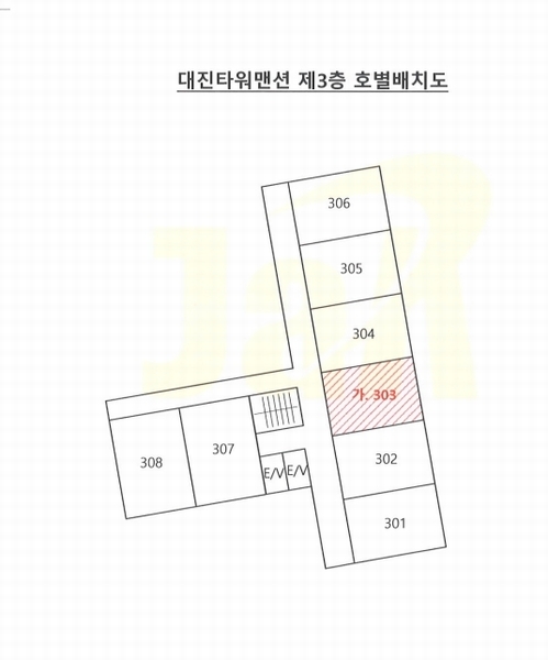 2025타경670 부산광역시 서구 충무대로 185, 대진타워맨션 3층 303호 아파트[공급36평형] 경매 이미지