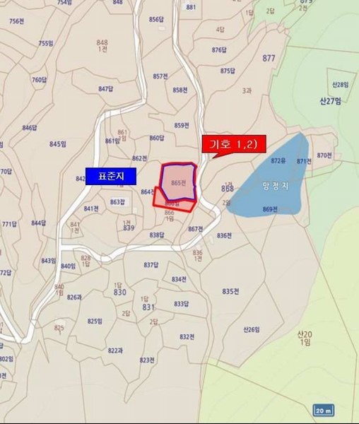 2025타경673 경상북도 청도군 금천면 오봉리 865 농지 경매 이미지