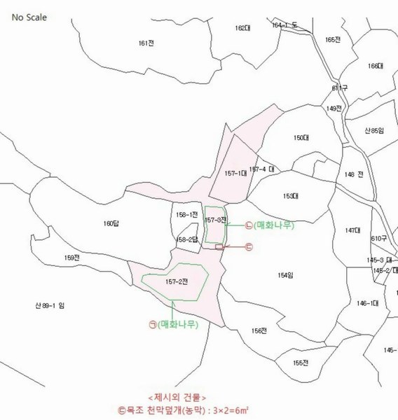 2025타경41477 경기도 안성시 삼죽면 내강리 157-2 농지 경매 이미지