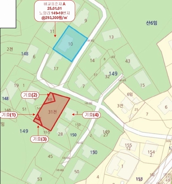 2025타경41754 경기도 평택시 팽성읍 노양리 148-10 농지 경매 이미지
