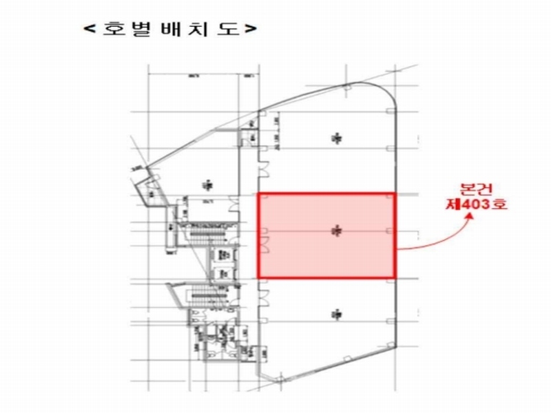 2024타경175 경기도 평택시 비전5로 20-51, 탑3빌딩 4층 403호 근린상가 경매 이미지