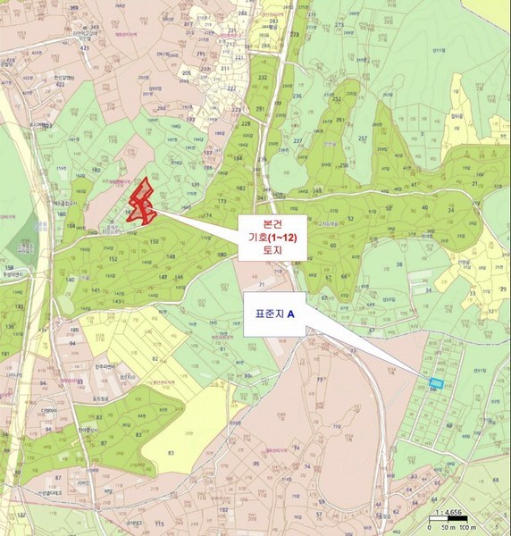 2024타경373 경기도 평택시 안중읍 덕우리 167-23 임야 경매 이미지