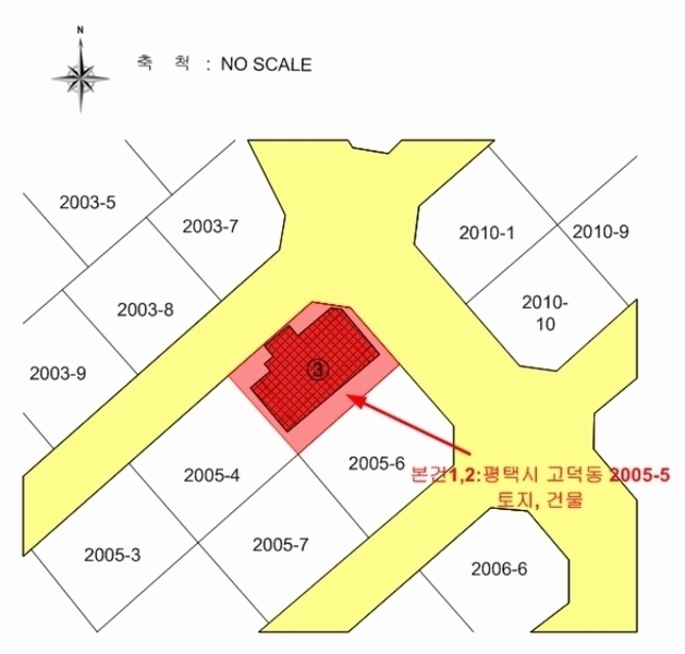 2024타경830 경기도 평택시 고덕동 2005-5 다가구(원룸등) 경매 이미지