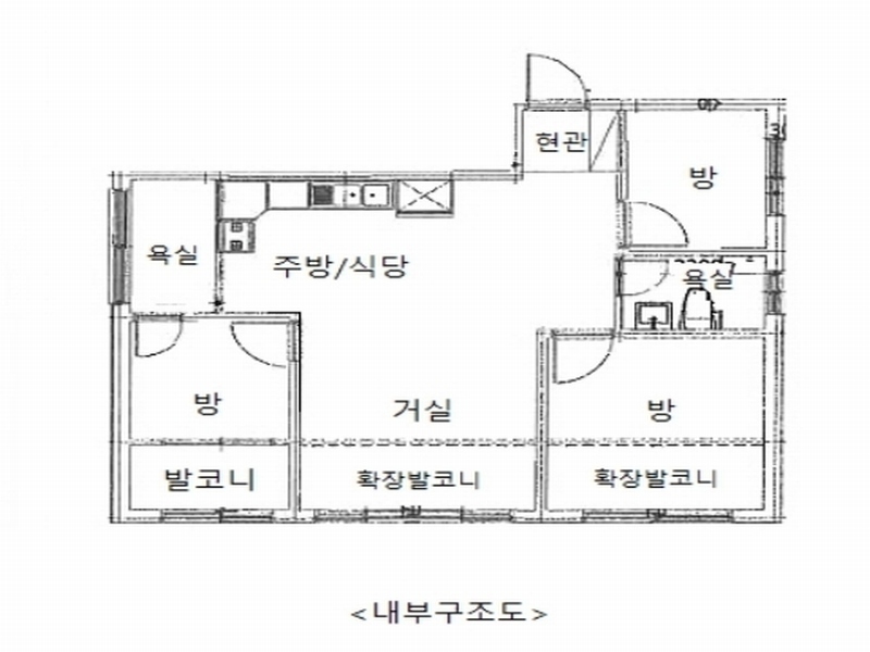 2024타경43202 경기도 평택시 평택5로34번길 64, 트윈캐슬3 5층 503호 다세대(빌라)[공급18평형] 경매 이미지