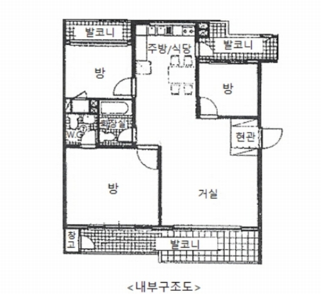 2024타경46119 경기도 안성시 남파로 130, 쌍용아파트 105동 10층 1001호 아파트[공급31평형] 경매 이미지