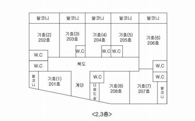 2024타경50873 경기도 평택시 안중읍 안중로60번길 16-2, 주건축물 1동 2층 201호외22개호 다세대(빌라) 경매 이미지