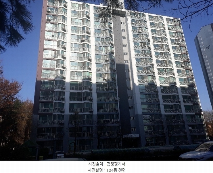 2024타경53537 경기도 평택시 원평로25번길 63, 평택군문주공1단지아파트 104동 8층 805호 아파트[공급21평형] 경매 이미지