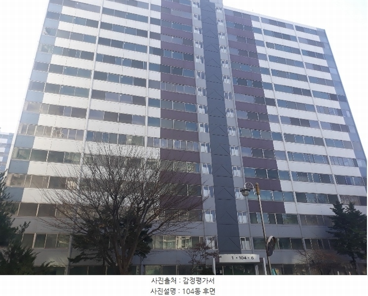 2024타경53537 경기도 평택시 원평로25번길 63, 평택군문주공1단지아파트 104동 8층 805호 아파트[공급21평형] 경매 이미지
