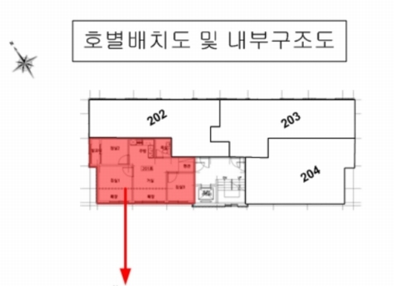 2024타경53766 경기도 평택시 안중읍 안현로서2길 7-20, 아델하임 비동 2층 201호 다세대(빌라)[공급15평형] 경매 이미지