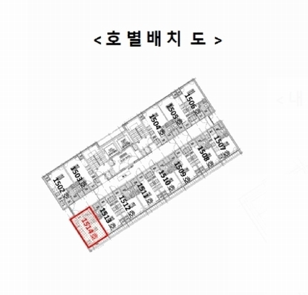 2025타경11060 서울특별시 구로구 공원로 15-12, 비즈트위트블루 15층 1514호 오피스텔[계약9평형] 경매 이미지