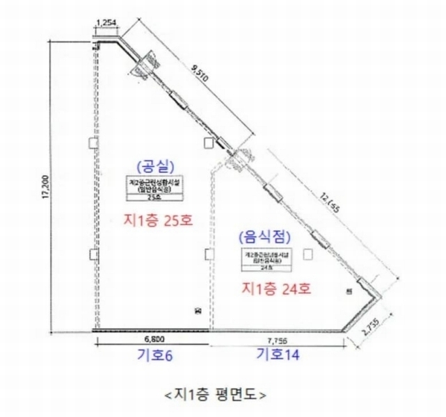 2024타경55854 경기도 평택시 지제동삭1로 220, 이편한세상지제역근린생활시설 지1층 7호외22개호 근린상가 경매 이미지