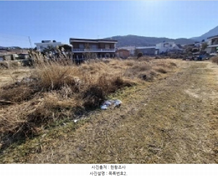 2025타경529 경상남도 남해군 이동면 무림리 1027-2 농지 경매 이미지