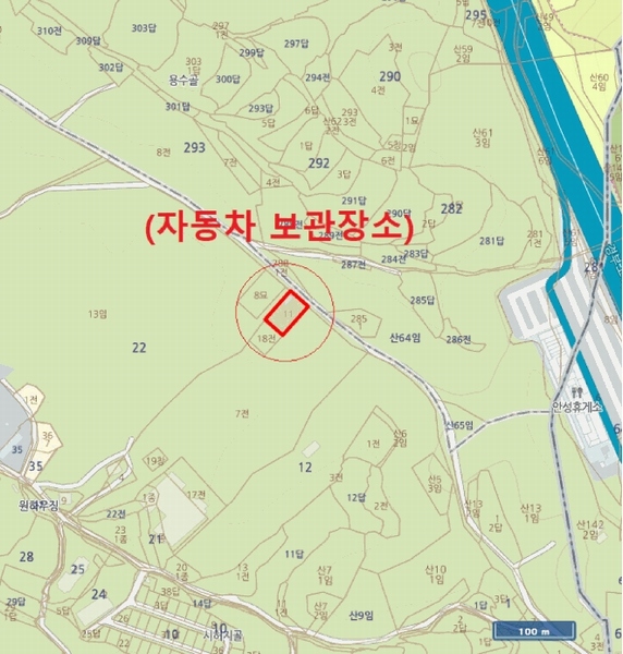 2025타경868 경기도 평택시 죽백동 22-11, 평택물품보관소 G80 경매 이미지