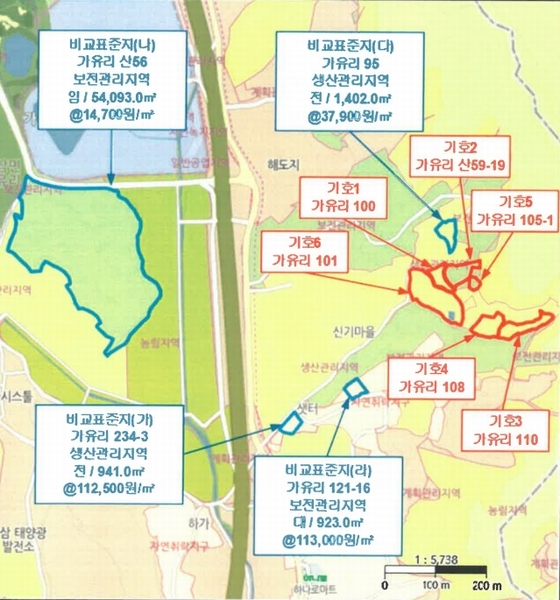 2025타경41328 경기도 안성시 고삼면 가유리 101 농지 경매 이미지