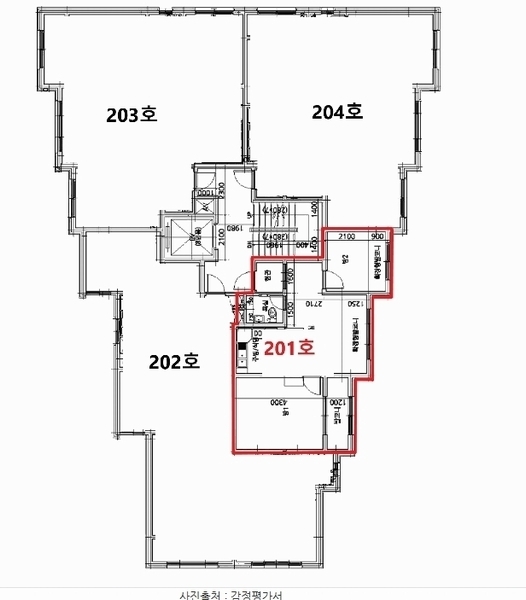 2025타경41471 경기도 평택시 무지개공원2길 33, 부원하이빌 2층 201호 다세대(빌라)[공급15평형] 경매 이미지