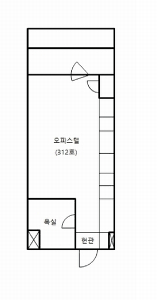 2025타경41495 경기도 평택시 서정역로58번길 19, 서정트인자리애1차 3층 312호 오피스텔[계약18평형] 경매 이미지
