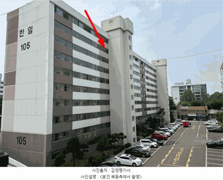 2025타경41950 경기도 평택시 경기대로 1576, 한일아파트 105동 9층 911호 아파트[공급24평형] 경매 이미지