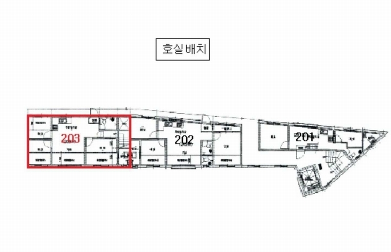 2023타경67275 경기도 안산시 상록구 건건로 131-1, 편백나무타운하우스 에이동 2층 203호 다세대(빌라) 경매 이미지