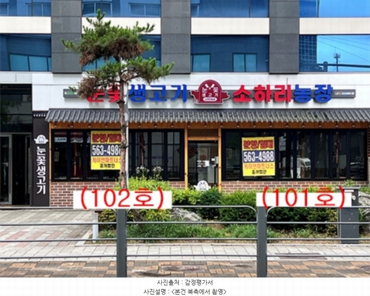 2024타경2947 경기도 광명시 소하로92번길 11, 소하람2 1층 101호외1개호 근린상가 경매 이미지