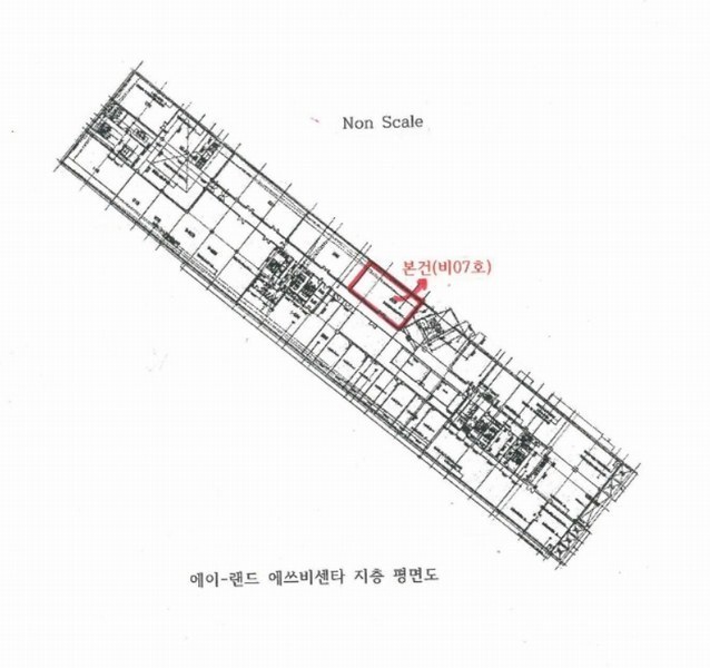 2024타경6222 경기도 시흥시 오이도로 21, 에이-랜드에쓰비센타 지층 비07호 근린상가 경매 이미지