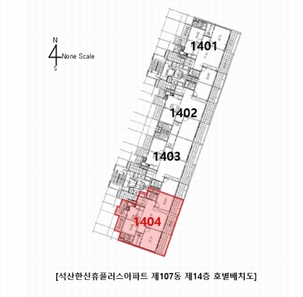 2025타경11505 경상남도 양산시 석산1길 10, 석산한신휴플러스아파트 107동 14층 1404호 아파트[공급34평형] 경매 이미지