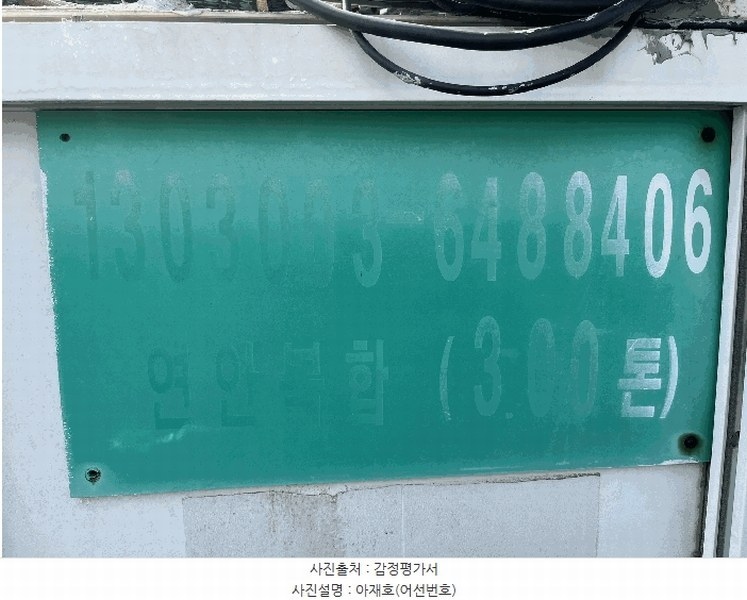 2025타경508 경상남도 사천시 동금동 158-55 선박 경매 이미지