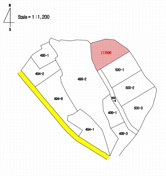 2025타경11880 충청남도 천안시 서북구 성환읍 율금리 500 과수원 경매 이미지