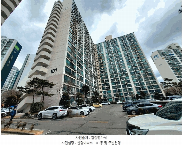 2025타경51744 경기도 시흥시 은행로 267, 신명아파트 101동 1층 102호 아파트[공급19평형] 경매 이미지