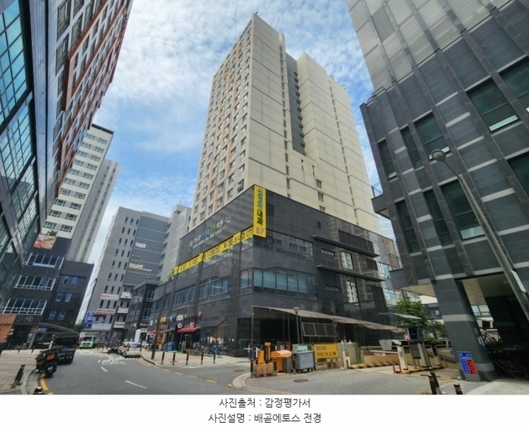 2024타경3445 경기도 시흥시 서울대학로264번길 26-12, 배곧에토스 12층 1210호 오피스텔[계약24평형] 경매 이미지