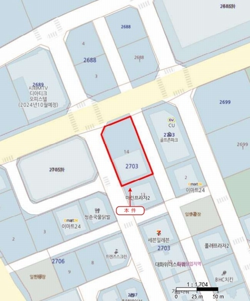 2024타경4578 경기도 시흥시 거북섬1길 22경기도 시흥시 거북○○○○, 퍼스트에비뉴1차 5층 504호퍼스트에○○ 근린상가 경매 이미지
