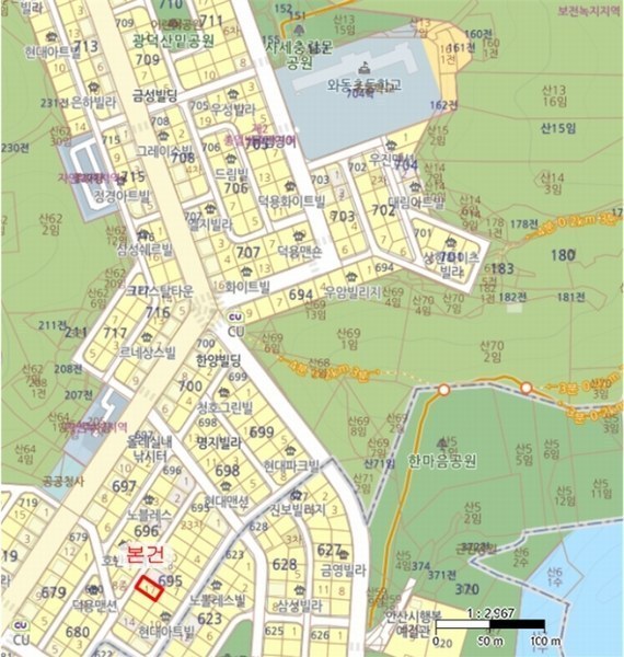 2024타경5397 경기도 안산시 단원구 황금2길 12, 모닝스위트 2층 201호 다세대(빌라) 경매 이미지