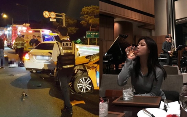 고속도로에서 차에 치인 여배우, '만취 상태' 결과 나와