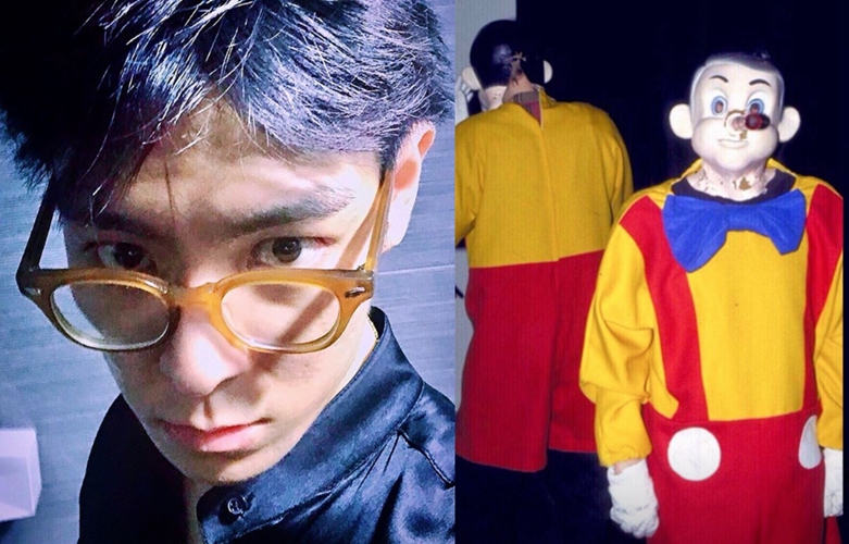 빅뱅 탑, SNS에 기괴한 분위기 사진 게재