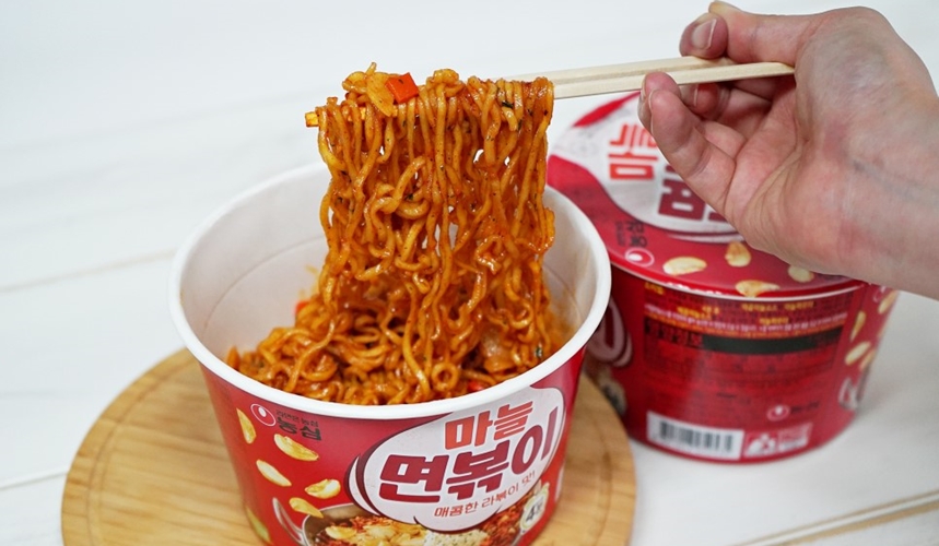 "마늘 풍미 가득" 농심 라볶이 신제품 '마늘면볶이' 출시