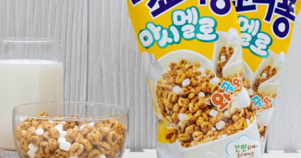 "죠리퐁 안에 마시멜로가?!" 크라운, 900원 '죠리퐁 마시멜로' 출시