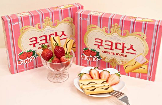 봄 한정판 '딸기 쿠크다스' 7년 연속 완판
